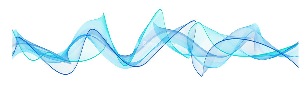 1000x291 Vector Abstract Vintage Blend Lines Royalty Free Stock Image