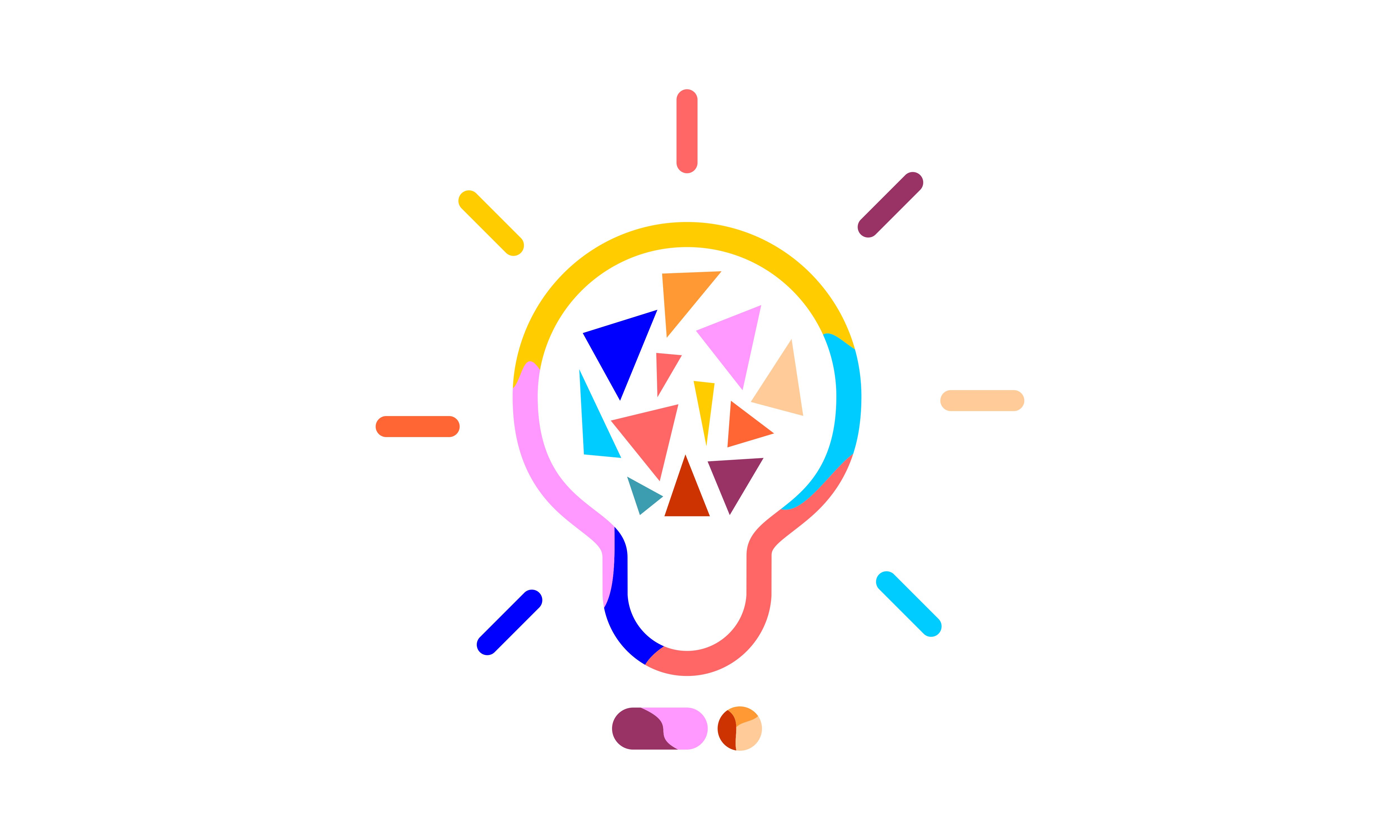 5000x3000 Creative Idea Mind Abstract Logo Vector Graphic