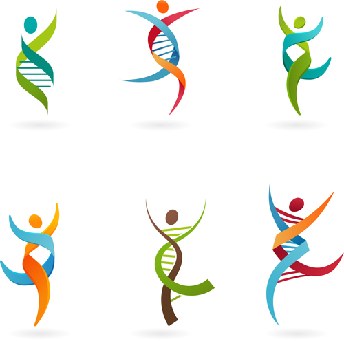 500x496 Abstract People Logos Vector Material Free Download