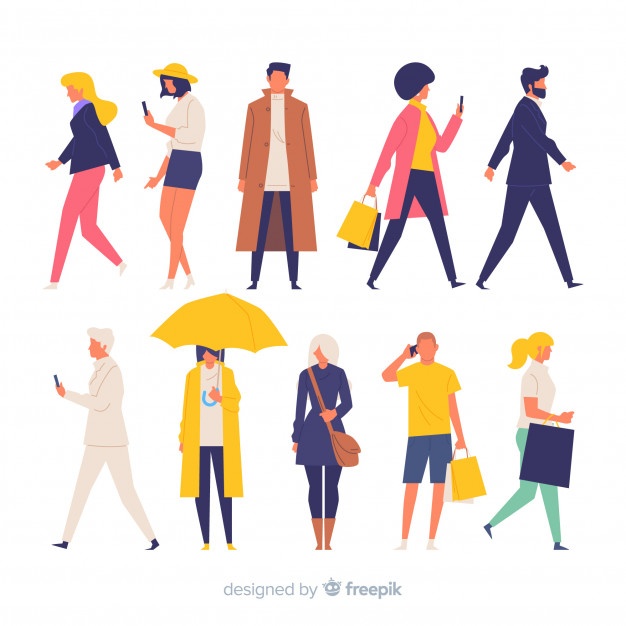 Abstract People Vector at Vectorified.com | Collection of Abstract ...