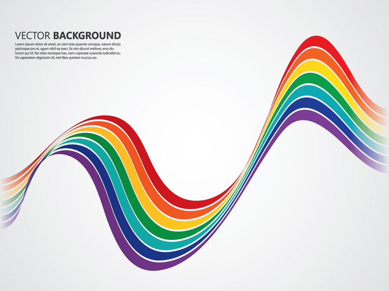 1312x980 Rainbow Line Background Vector Art Graphics