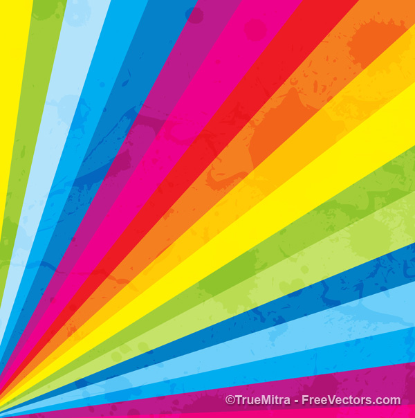 600x604 Abstract Rainbow Background Free Vectors Ui Download
