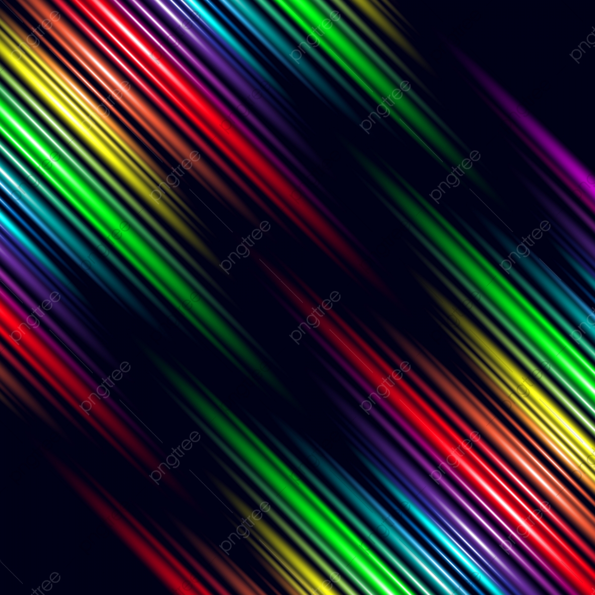 1200x1200 Abstract Rainbow Light Effect Electronic Wave Music Vector