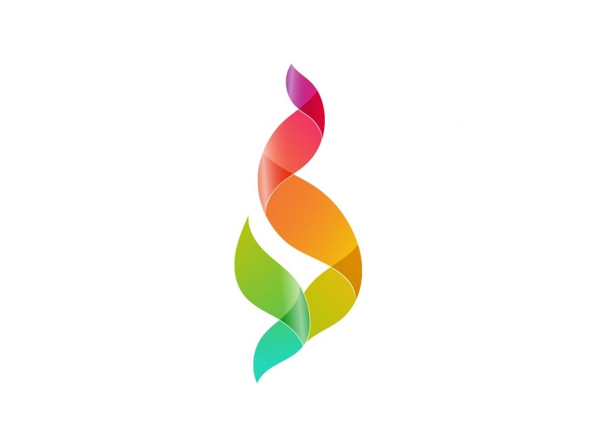 866x650 Colorful Abstract Shape