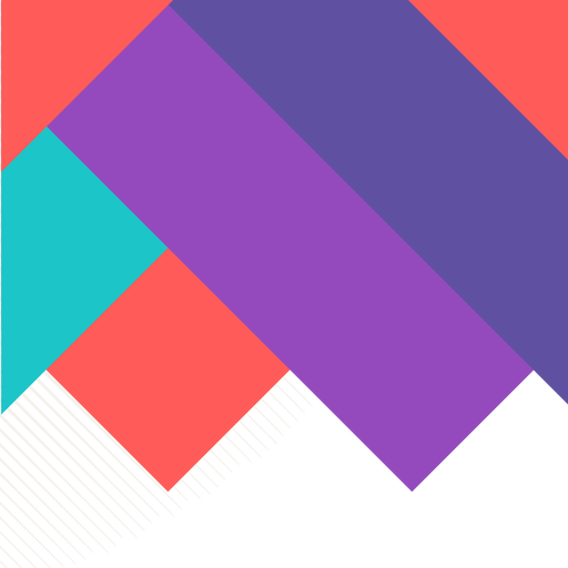 512x512 Abstract Colorful Square Background