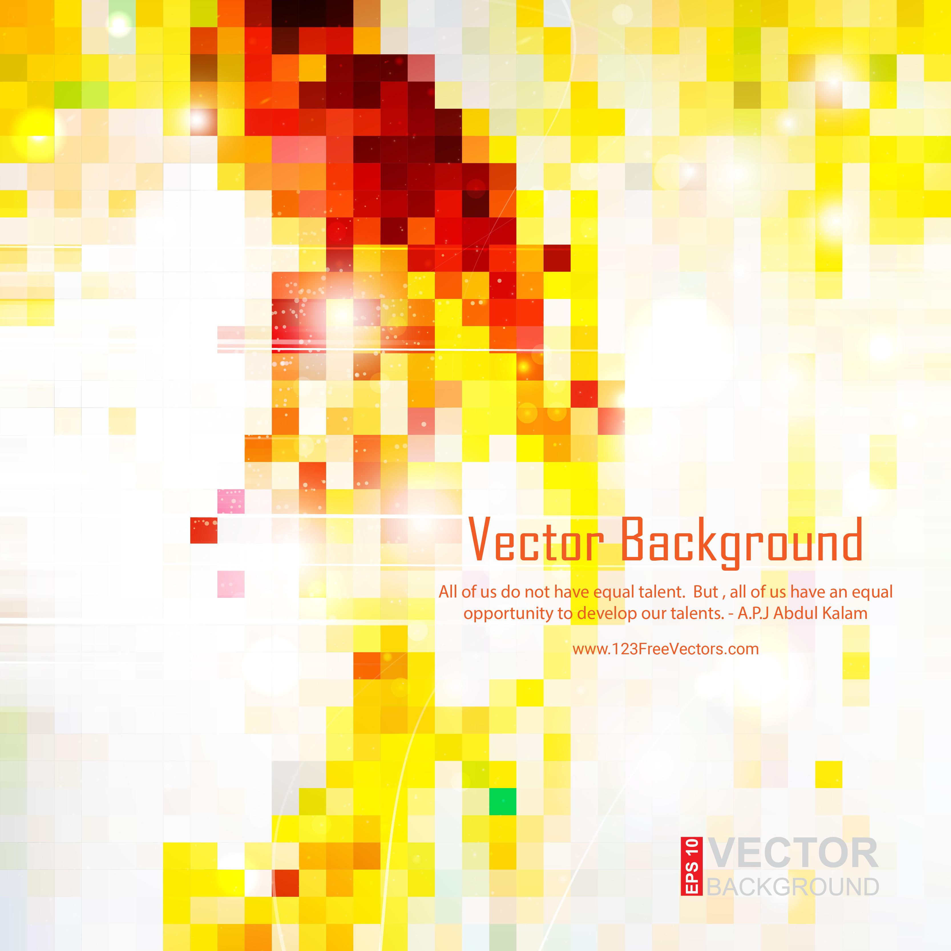 3333x3333 Abstract Red Yellow Square Vector Background