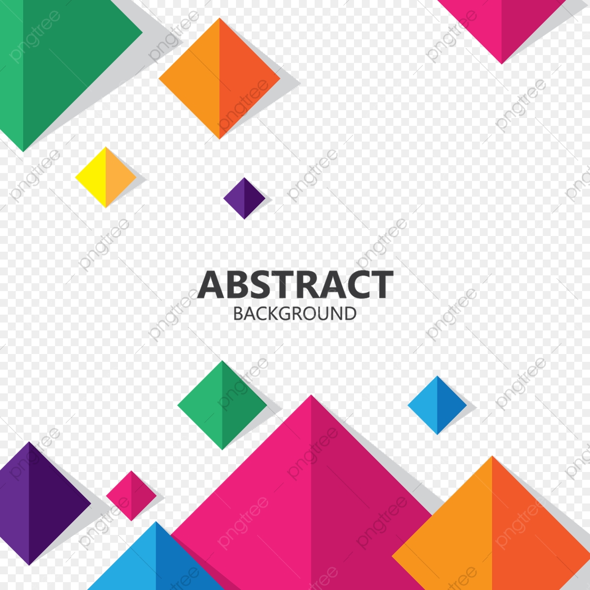 1200x1200 Abstract Square Colorful Geometric Background Vector, Abstract