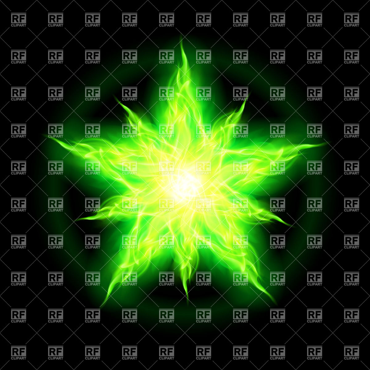 Abstract Green Flame Star Vector Image Of Backgrounds, Textures 1200x1200 Abstract Green Flame Star Vector Image Of Backgrounds, Textures