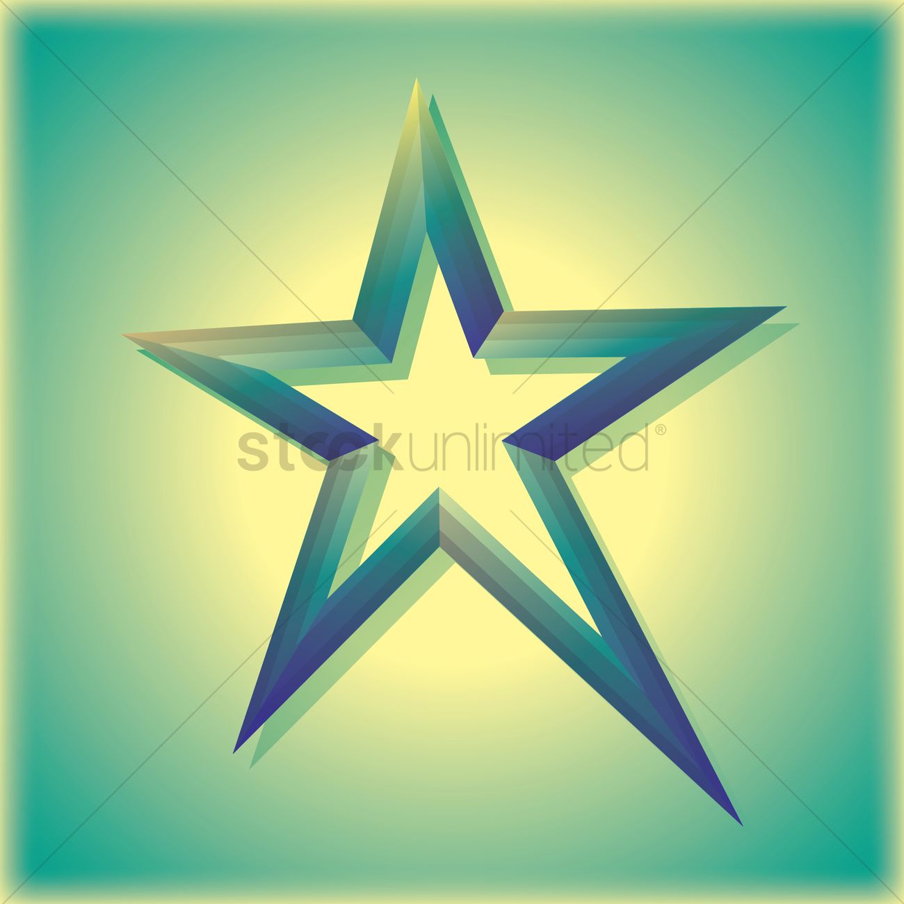 Free Abstract Star Vector Image 1300x1300 Free Abstract Star Vector Image