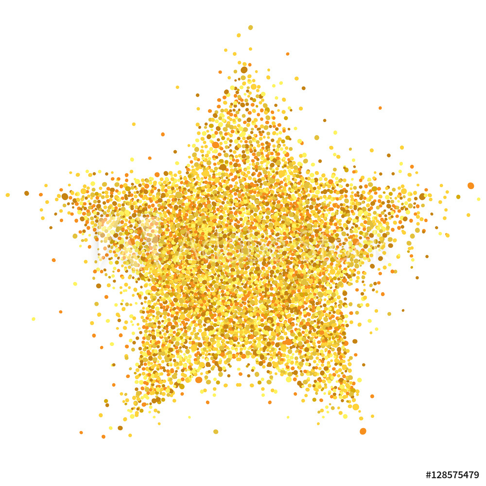 Photo Art Print Gold Star Vector Illustration, Background 1000x1000 Photo Art Print Gold Star Vector Illustration, Background