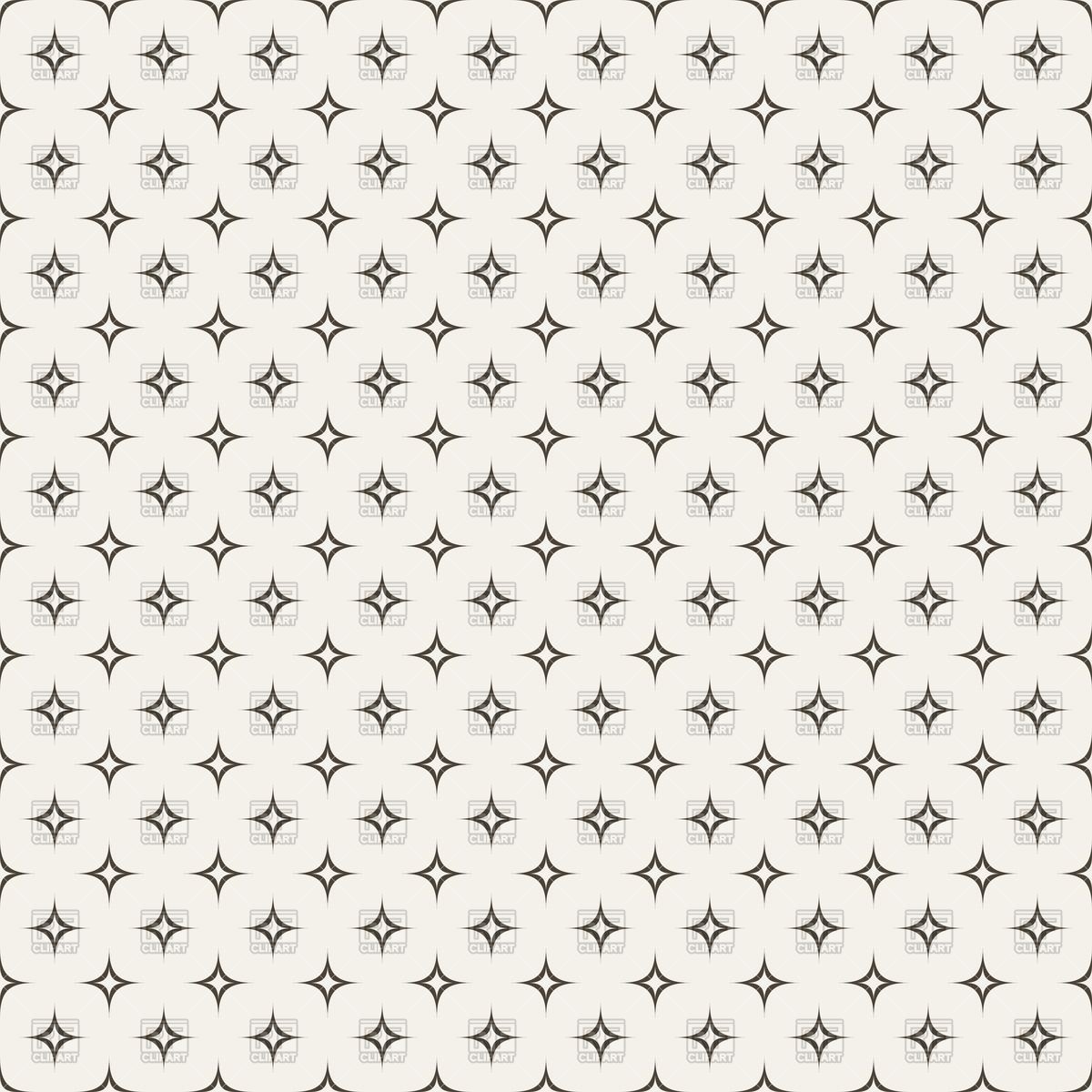 White Seamless Pattern With Black Abstract Stars Vector Image 1200x1200 White Seamless Pattern With Black Abstract Stars Vector Image