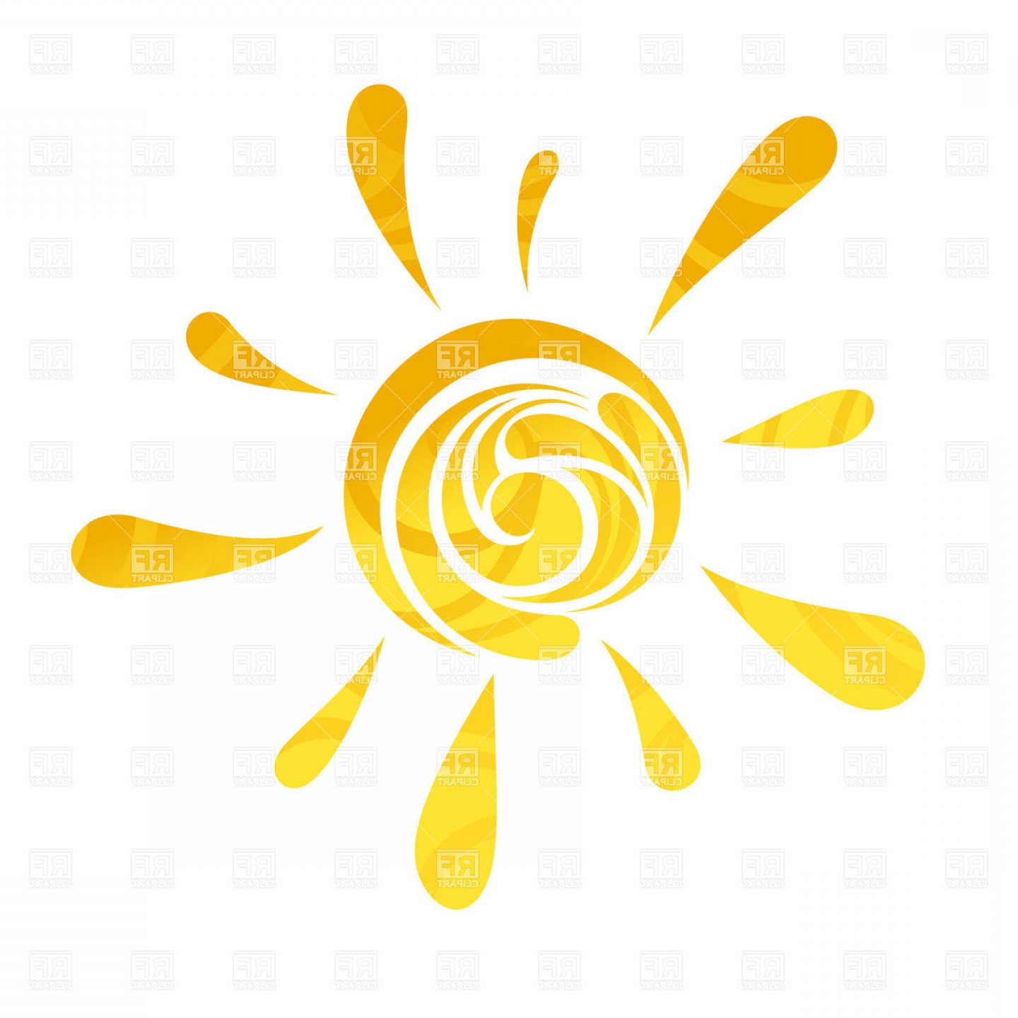 Abstract Sun Vector