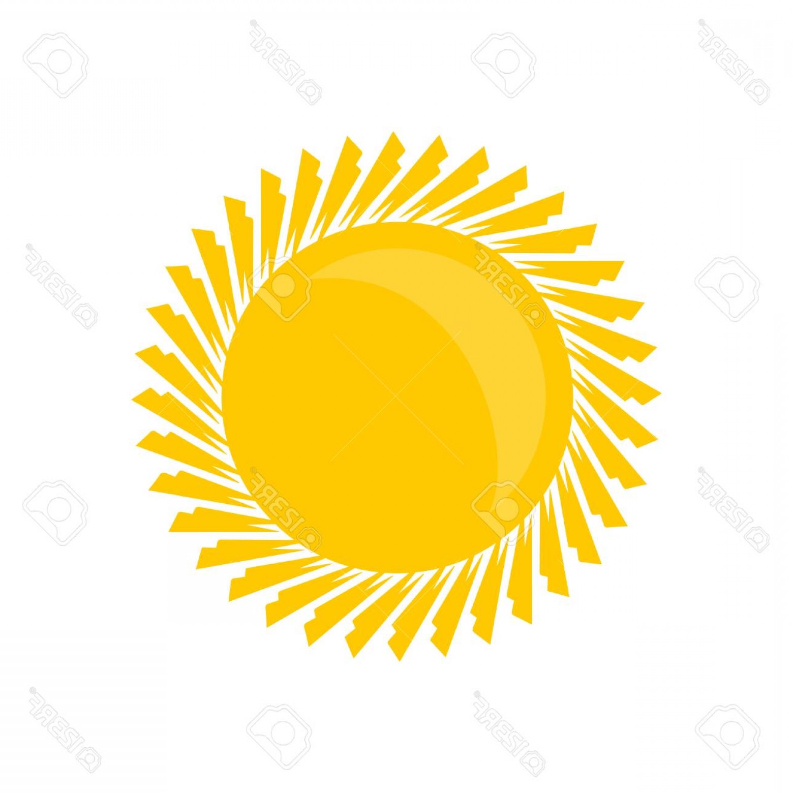 Photostock Vector Abstract Round Yellow Bright Sun Vector Isolated 1560x1560 Photostock Vector Abstract Round Yellow Bright Sun Vector Isolated