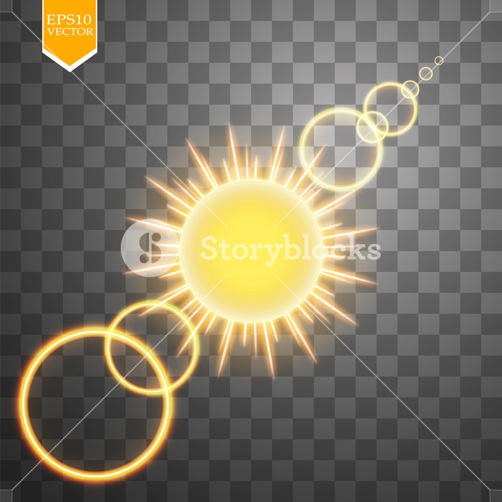 Abstract Gold Sun And Energy Ring On Transparent Background Sun 1000x1000 Abstract Gold Sun And Energy Ring On Transparent Background Sun