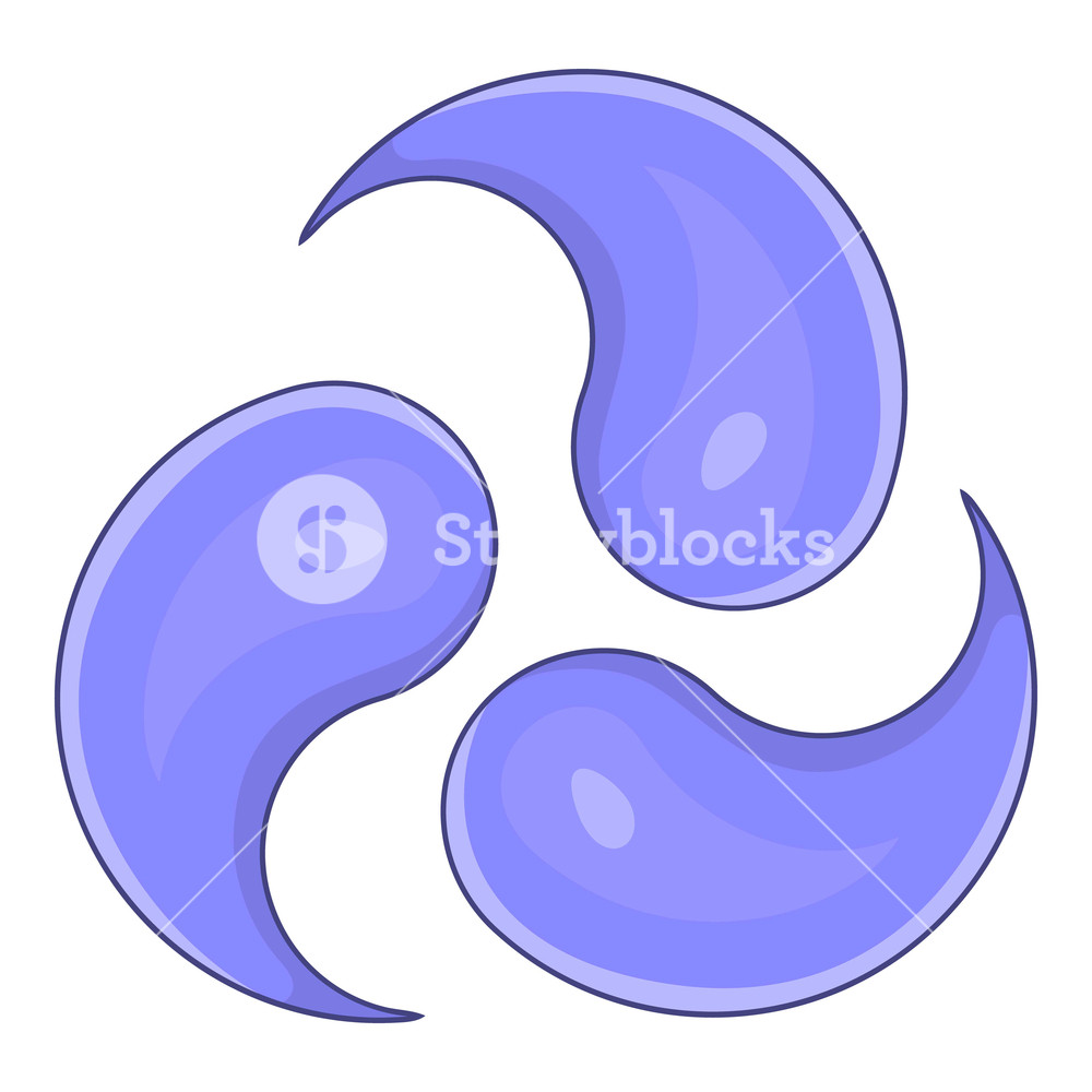 1000x1000 Colorful Abstract Swirl Icon Cartoon Illustration Of Swirl Vector