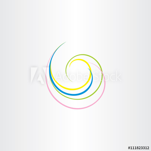 500x500 Abstract Swirl Vector Background Design Element