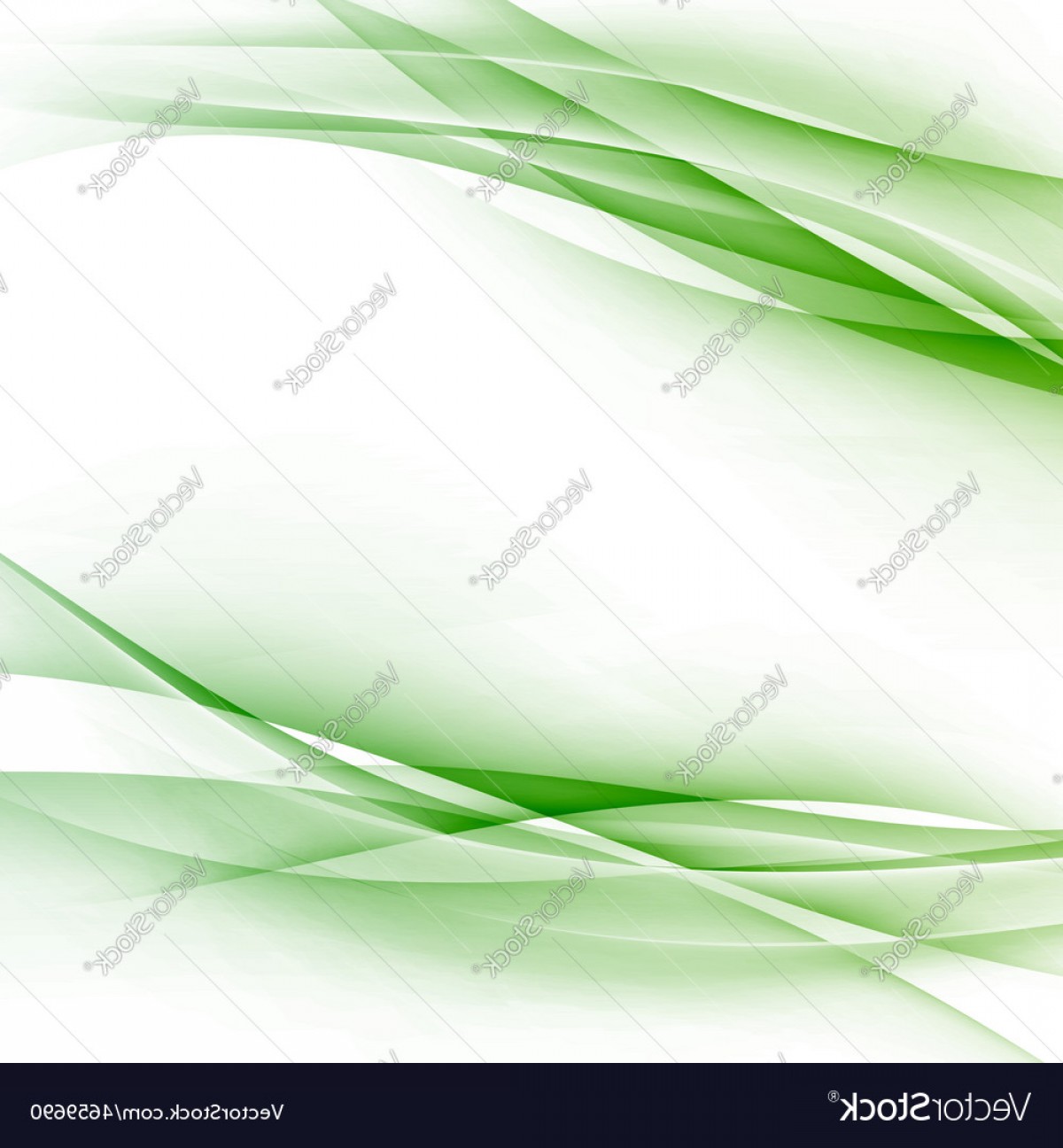 1200x1296 Green Swoosh Abstract Wave Folder Border Vector Newwaysys