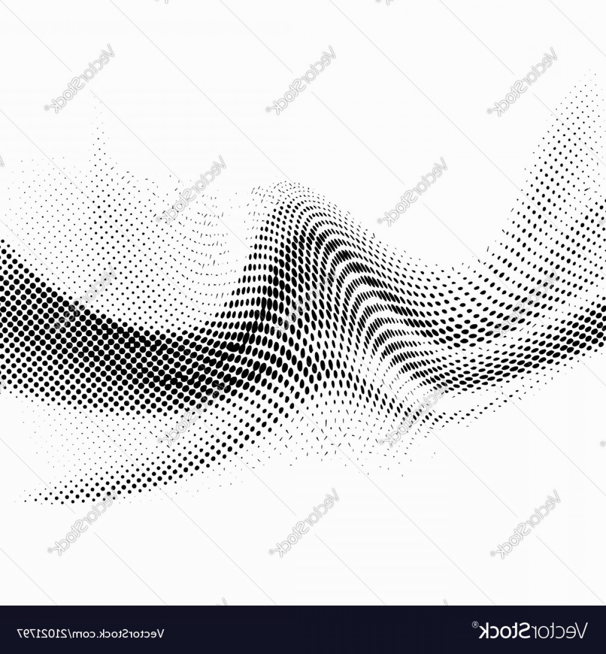 1200x1296 Halftone Mesh Dotted Abstract Particle Swoosh Wave Vector Cqrecords