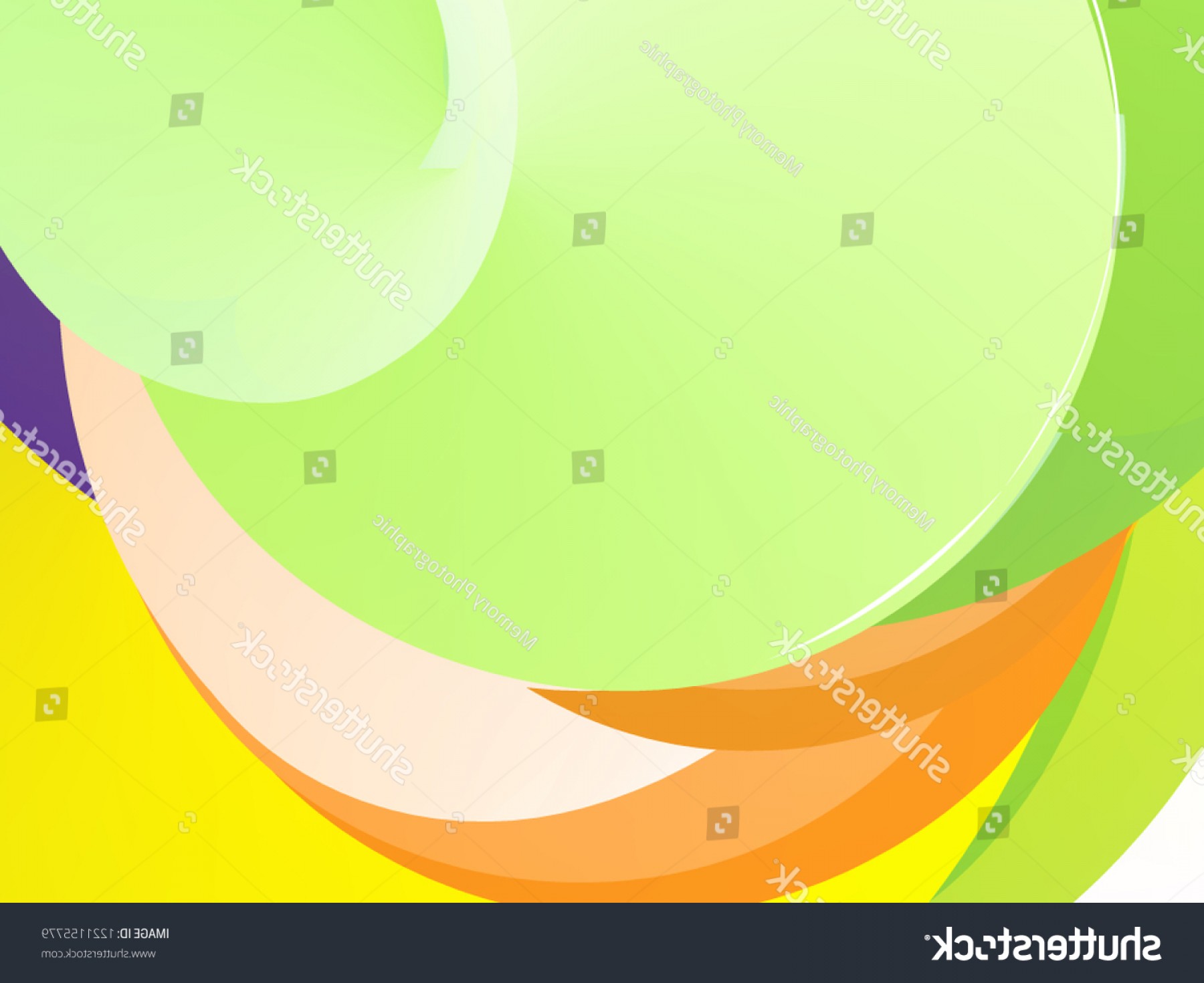 1800x1470 Vector Green Yellow Orange Abstract Swoosh Handandbeak