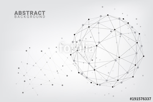 500x334 Abstract Technology Background Geometric Vector Background Global