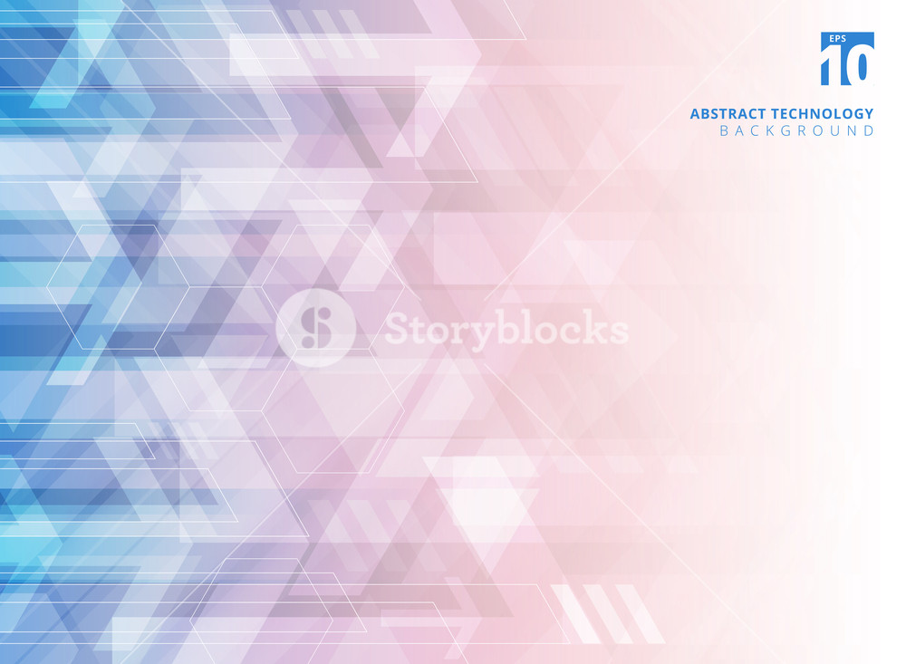 1000x733 Abstract Technology Geometric Corporate Arrows On Gradient Blue