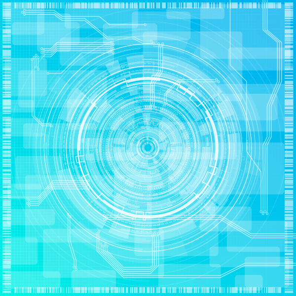 600x600 Free Abstract Technology Background Vector
