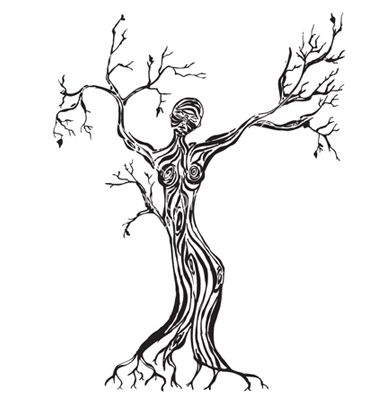 Abstract Tree Vector 380x400 Abstract Tree Vector