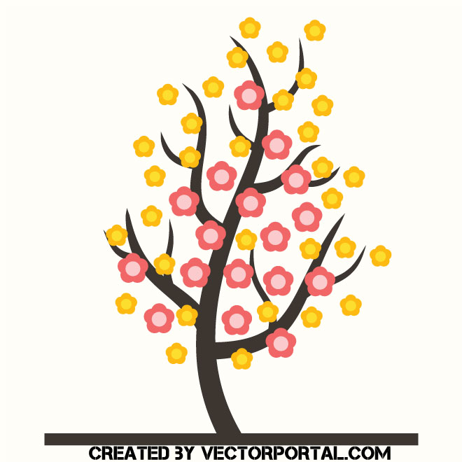 Abstract Tree Vector Image 660x660 Abstract Tree Vector Image