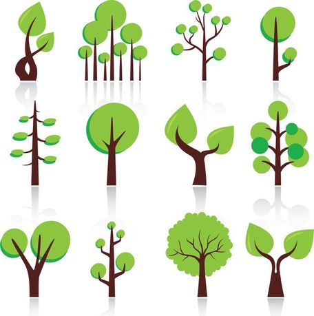 Free Free Vector Abstract Trees Clipart And Vector Graphics 456x459 Free Free Vector Abstract Trees Clipart And Vector Graphics