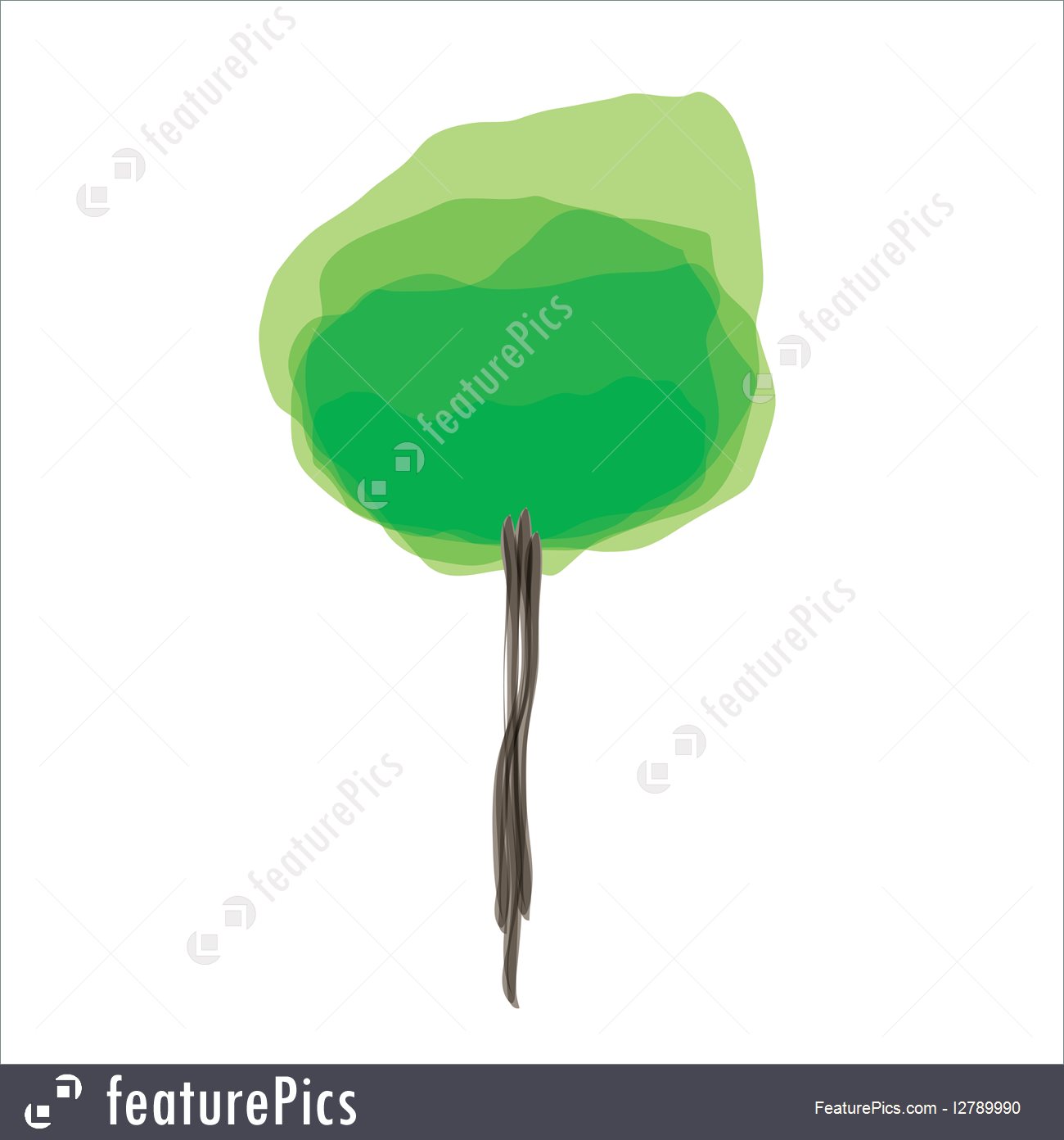 Plants Abstract Tree Vector 1300x1392 Plants Abstract Tree Vector