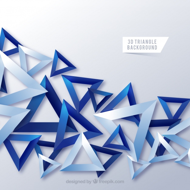 626x626 Abstract Background With Triangles Vector Free Download