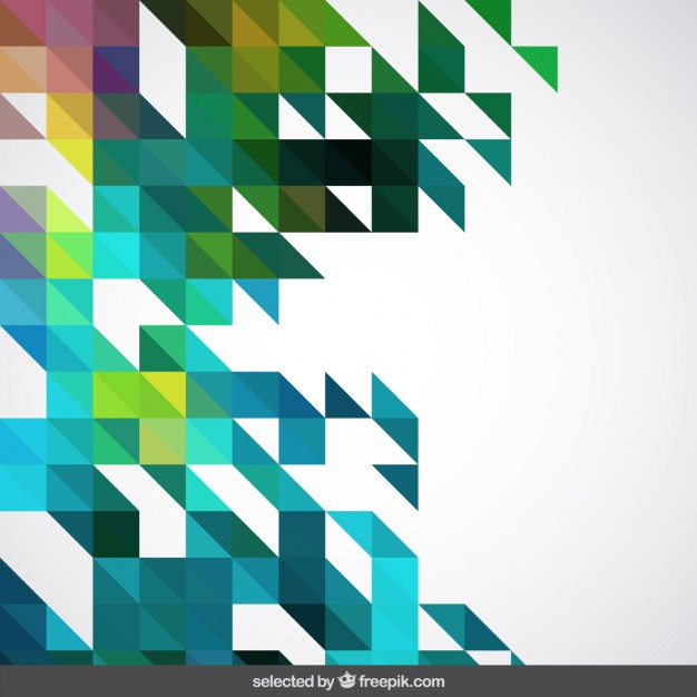626x626 Abstract Geometric Background With Triangles Vector Free Download