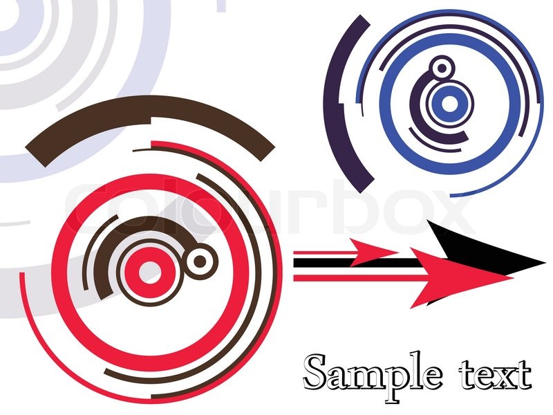 800x600 Design Retro Pattern, Abstract Vector Stock Vector Colourbox