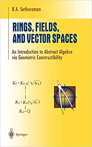 315x499 Rings, Fields, And Vector Spaces An Introduction To Abstract