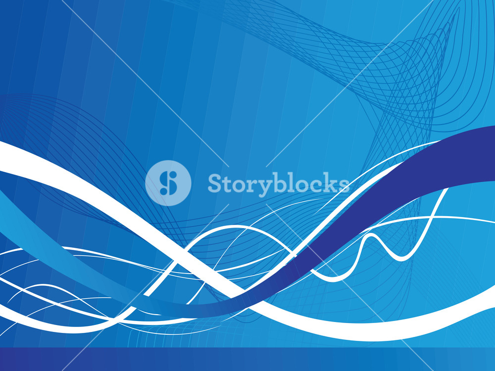 1000x750 Abstract Vector Wallpaper Of Wavy Background Royalty Free Stock