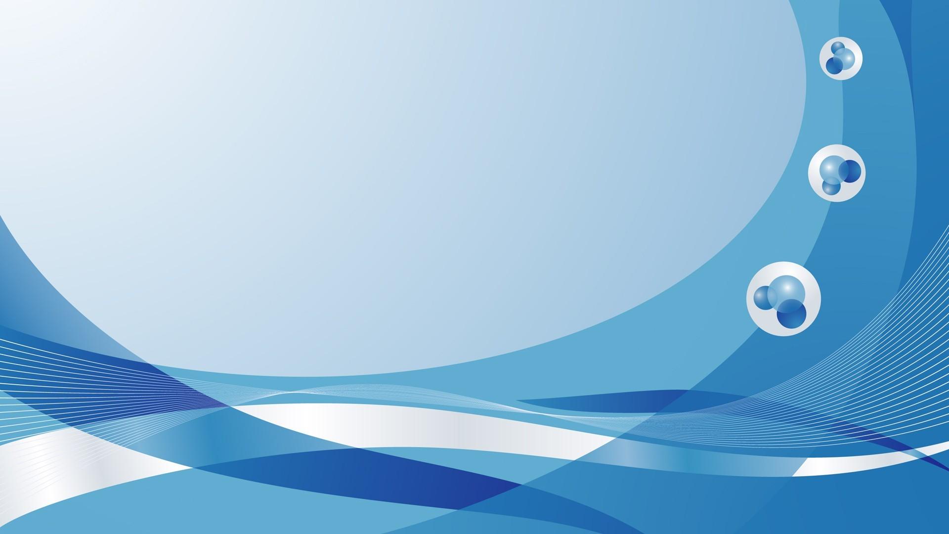 1920x1080 Abstract Blue Vector Swirls Graphics Wallpaper