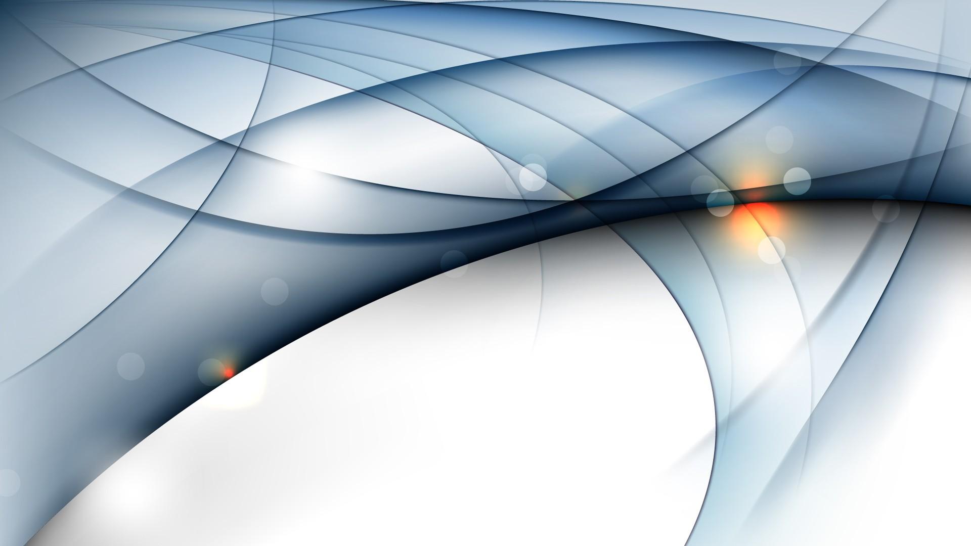 1920x1080 Abstract Vector Flow Line Graphics White Background Wallpaper