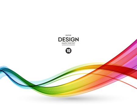 Abstract Wave Vector Background, Rainbow Waved Lines Royalty 450x363 Abstract Wave Vector Background, Rainbow Waved Lines Royalty