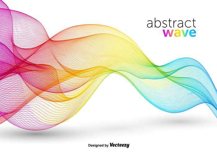 Colorful Abstract Wave Vector 700x490 Colorful Abstract Wave Vector