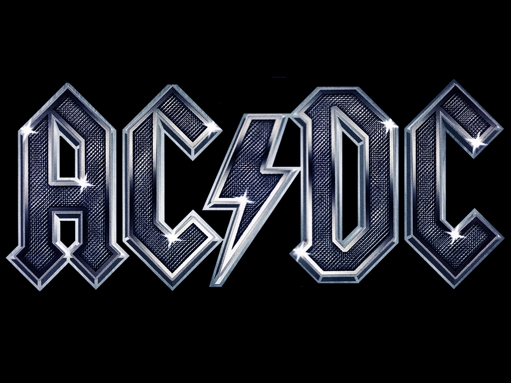 1024x768 Free Download Ac Dc Logo Vector Wallpaper