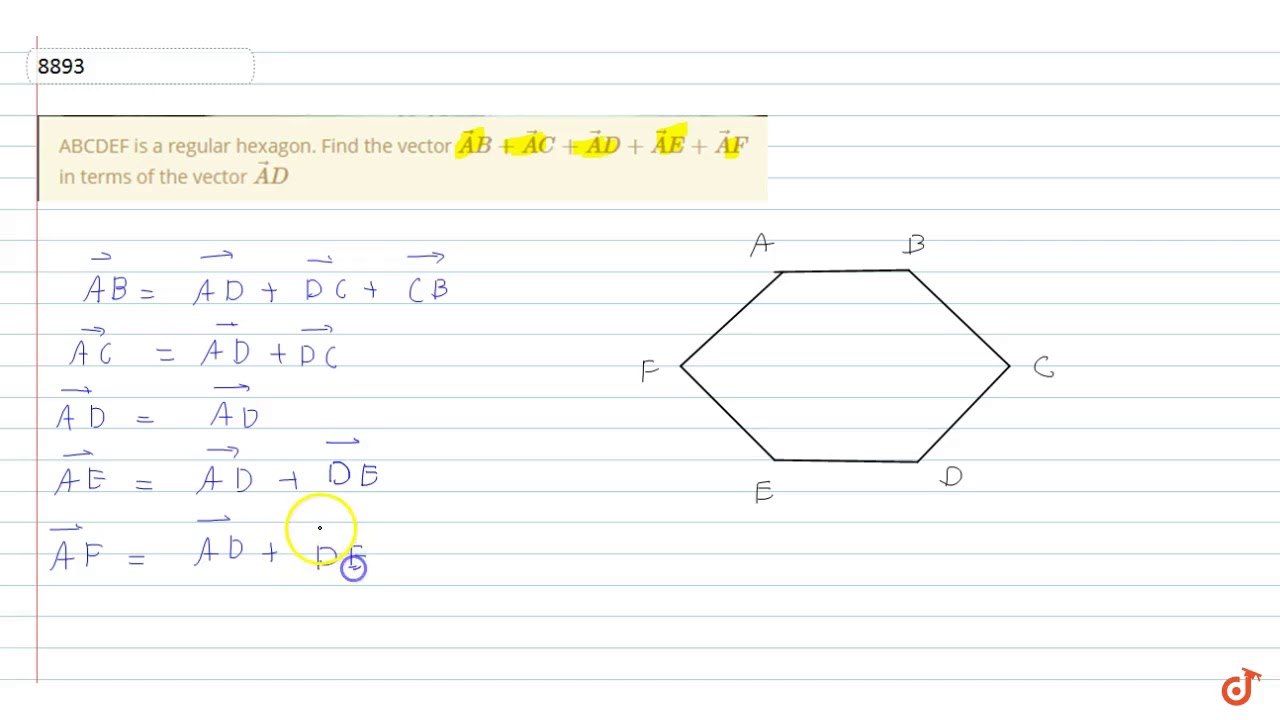 Правильный шестиугольник abcdef. Area of Hexagon. Ab-AC векторы. Abcdef правильный шестиугольник причем ab p BC Q выразить через p и q векторы.