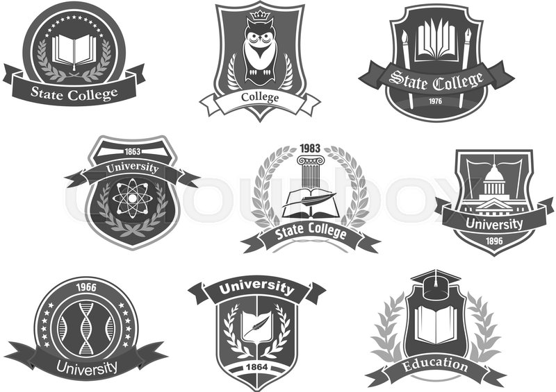 800x565 College, University And Academy Vector Stock Vector Colourbox