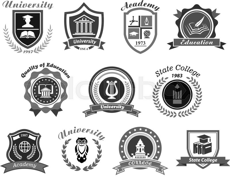 800x617 University, College And Academy Vector Stock Vector Colourbox