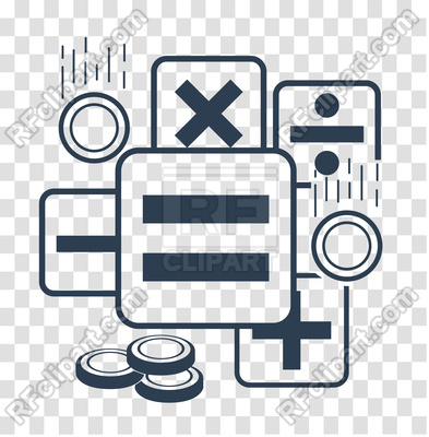 393x400 Concept Of Checking Work Of Accountant, Accounting Vector Image