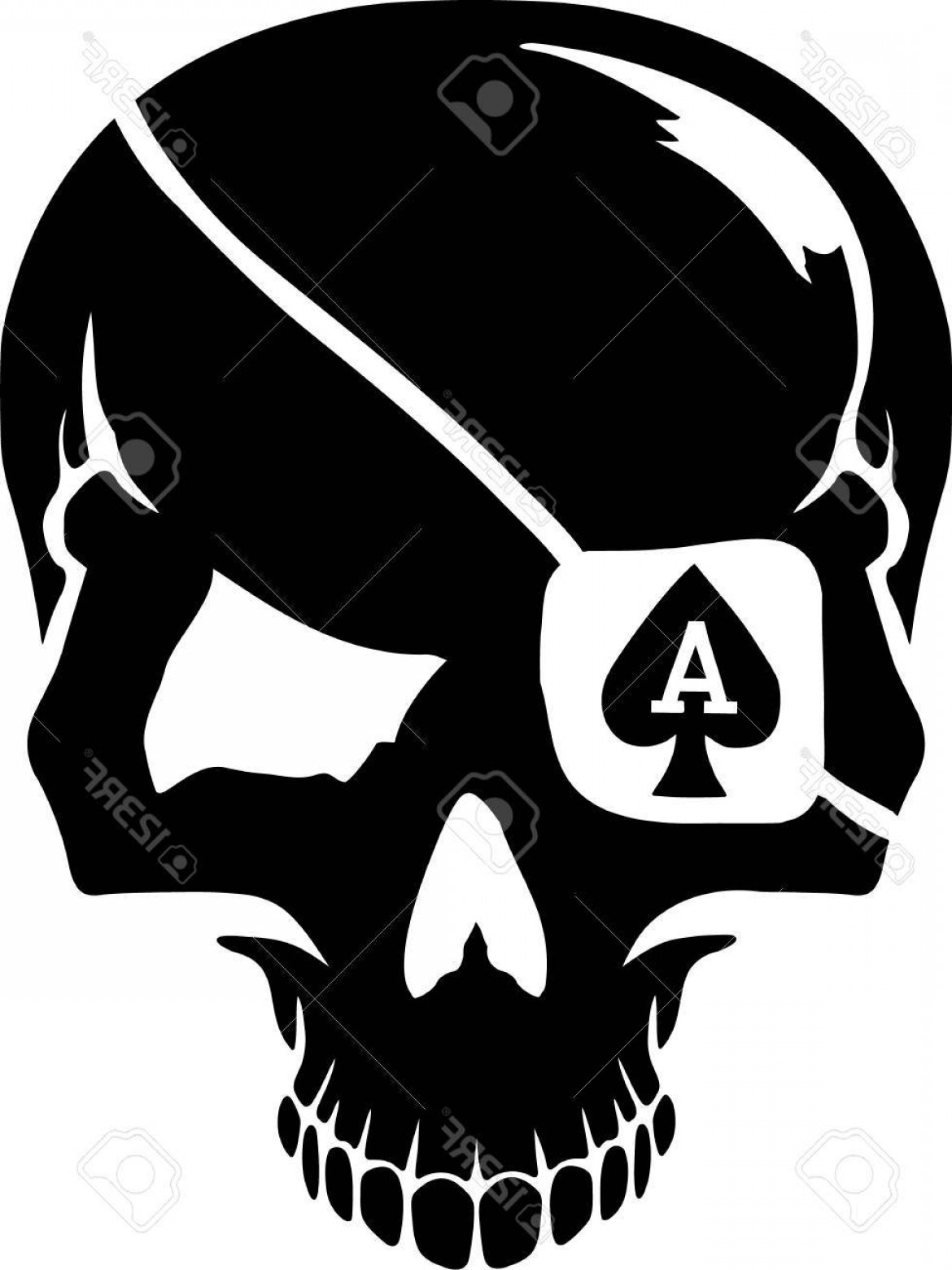 1170x1560 Skull Playing Cards Vector Handandbeak