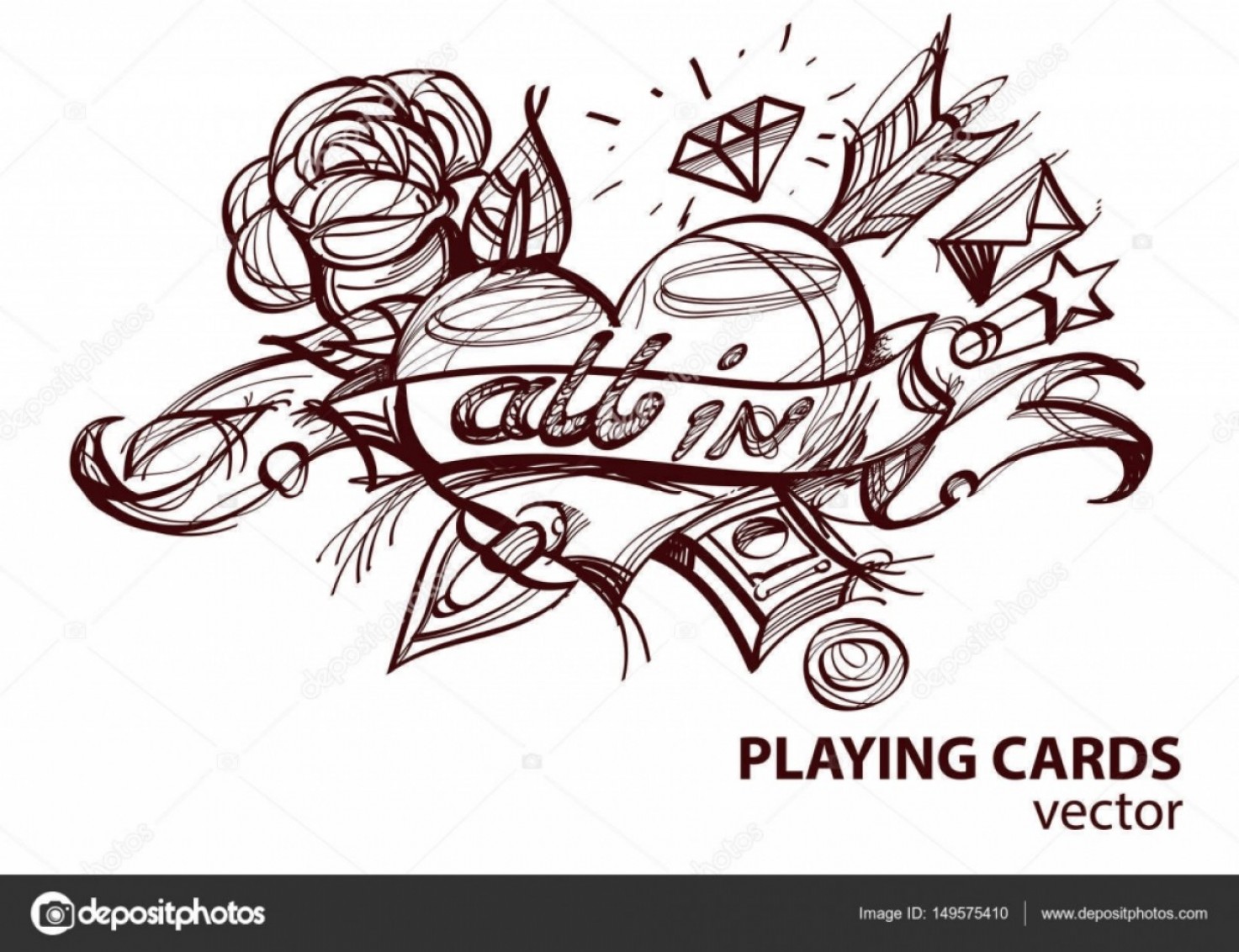 1473x1132 Stock Illustration Ace Of Hearts Playing Card Hoodamathrun