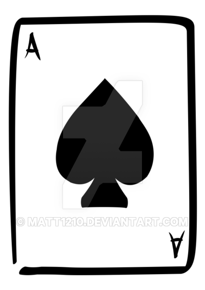 400x565 Ace Of Spades Vector Card