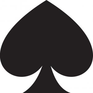 300x300 Ace Of Spades Isolated Icon Design Vector Soidergi