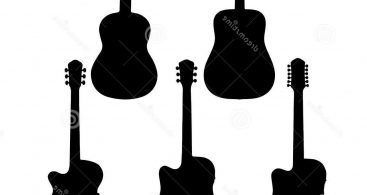 367x195 Acoustic Guitar Silhouette Archives