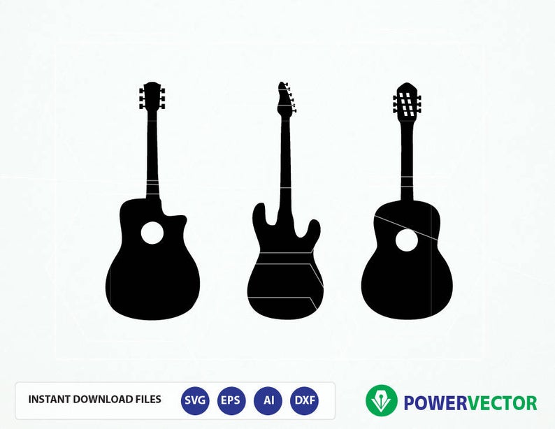 794x614 Guitar Guitar Vector Guitar Clipart Electric Acoustic Etsy
